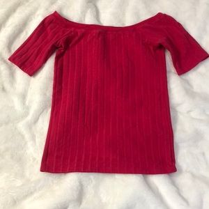 Zara knit short sleeve top. Size small, great condition